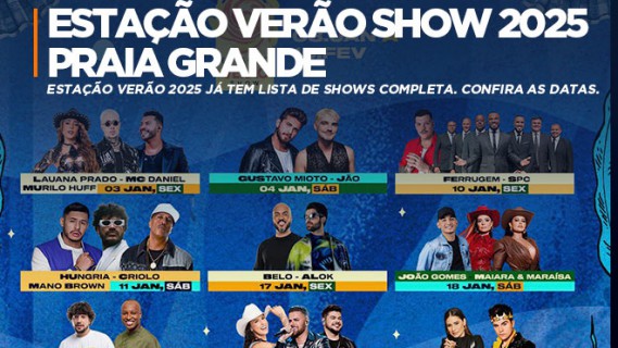 Estação Verão Show e Estação Verão Praia